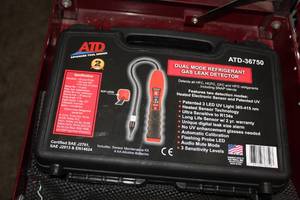 ATD Dual Mode Refrigerant Gas Leak Detector  with Case