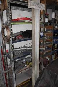 Metal Shelving Unit