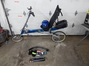 lot 2 image: Bike E Recumbent Brand Bike
