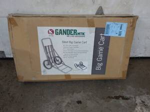 lot 6 image: Gander Mountain Steel Big Game Cart