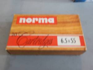 lot 8 image: Norma 6.5x55 Swedish Ammo 139 Grain (20 Rounds)