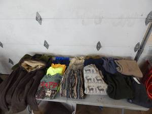 lot 21 image: Mens Size Large T-Shirts, Hoodies &Vest