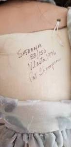 lot 132 image: Pat Thompson OOAK Doll  Sadona 53150