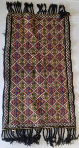lot 58 image: Vintage Middle Eastern Saddle Blanket