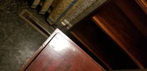 lot 117 image: Antique Mahogany Writing Desk with Pawfeet