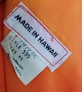 lot 89 image: Vintage 60s Wrap Hawaiian Dress