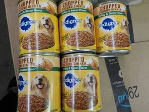 lot 141 image: 5 Cans Pedigree Food for Dogs...