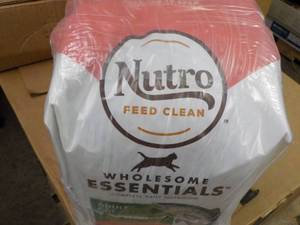 lot 155 image: 3 - 5 lb. Bags Nutro Wholesome Esse...