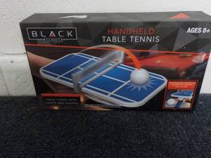 lot 182 image: Black Series Hand Held Table Tennis...