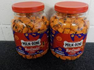 lot 194 image: 2 - 40 oz Jugs Milk Bone Maro Snack...