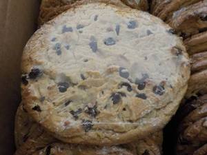 lot 198 image: Case of 3 oz Chocolate Chip Cookies...