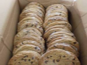 lot 199 image: Case of 3 oz Chocolate Chip Cookies...