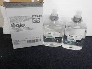 lot 15 image: 2 -2 Liter Jugs GoJo Green Certifie...