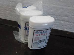 lot 82 image: 3 - 30 Wipes each Silver Cleaning W...