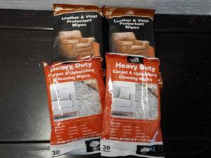 lot 89 image: Furniture and Carpet Wipes...