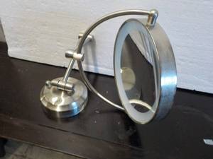 lot 256 image: Wall Mounted Magnifier Glass...