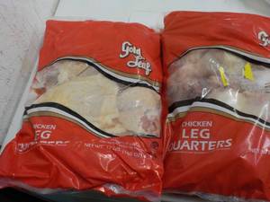 lot 282 image: 2 - 10 lb. Frozen Pkgs Gold Leaf Ch...