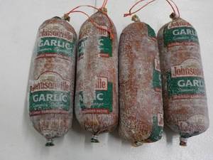 lot 285 image: 4 Tubes Frozen Johnsonville Garlic ...