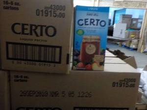 lot 301 image: 2 Cases 16 - 6 oz Ctns Certo Liquid...