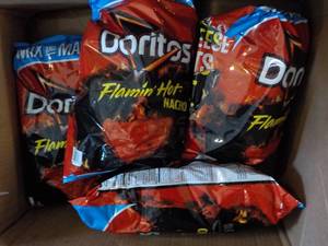 lot 314 image: 2 Cases 4 Large Bags each Doritos F...