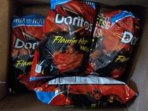 lot 315 image: 2 Cases 4 Large Bags each Doritos F...