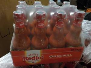 lot 327 image: Case of 12 Bottles Franks Red Hot S...