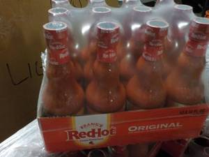 lot 328 image: Case of 12 Bottles Franks Red Hot S...