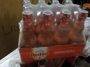 lot 330 image: Case of 12 Bottles Franks Red Hot S...