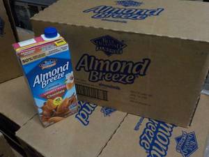 lot 332 image: Case of 12 Almond Breeze Unsweetene...