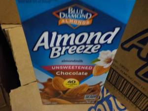 lot 334 image: Case of 12 Almond Breeze Unsweetene...