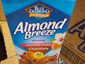 lot 335 image: Case of 12 Almond Breeze Unsweetene...