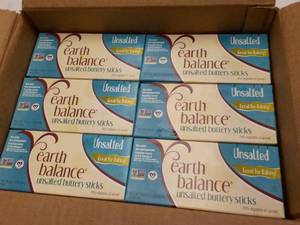 lot 345 image: 6 - 1 lb. Frozen Ctns Earth Balance...