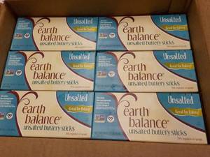 lot 349 image: 6 - 1 lb. Frozen Ctns Earth Balance...