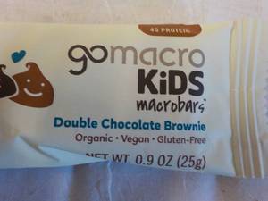 lot 365 image: 120 Gomacro Kids Double Chocolate B...