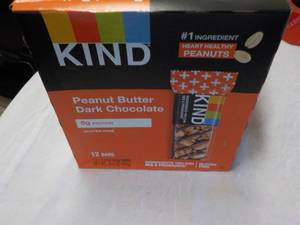 lot 373 image: Box of 12 KIND Peanut Butter Dark C...
