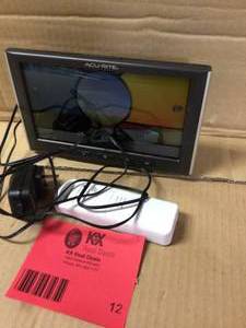 AcuRite Weather Forecaster Wireless Digital Color Display Customer Returns See Pictures