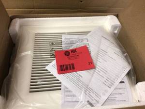 Panasonic WhisperValue DC Pick-A-Flow 50, 80 or 100 CFM Ceiling or Wall Low Profile Housing Depth Energy Star Bath Exhaust Fan Customer Returns See Pictures