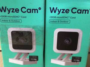 Wyze Cam v3 1080p HD IndoorOutdoor Smart Home Security Camera with Color Night Viewing and 2-Way Audio  32GB MicroSD Customer Returns See Pictures