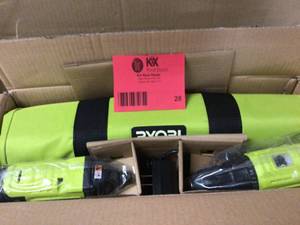 RYOBI ONE 18V Lithium-Ion Cordless 4-Tool Combo Kit with (2) Batteries, 18V Charger, and Bag Customer Returns See Pictures