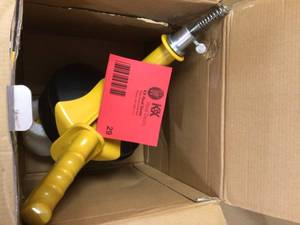 THEWORKS 14 in. x 25 ft. Power Drum Auger Customer Returns See Pictures