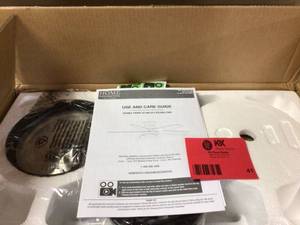 Ashby Park 52 in. White Color Changing Integrated LED Bronze Ceiling Fan with Light Kit and Remote Control Customer Returns See Pictures