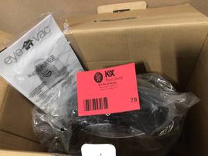 EyeVac Home Professional Clean for The Home - Touchless Stationary Vacuum Customer Returns See Pictures
