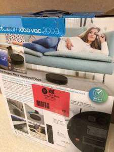 Ion Vac Smart Clean Robotic Vacuum Customer Returns See Pictures