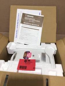 Zojirushi NS-ZCC18 Neuro Fuzzy Rice Cooker &amp Warmer, 10 Cup, Premium White Customer Returns See Pictures
