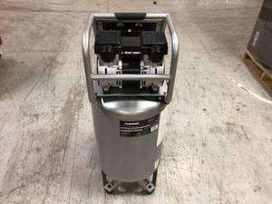 20 Gal. Vertical Electric-Powered Silent Air Compressor by Husky Customer Returns See Pictures