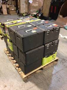Lot of 24 Box RYOBI Gas Chain Saw Customer Returns See Pictures