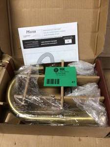 Contempra 2-Handle Deck-Mount Roman Tub Faucet Trim Kit in Brushed Gold Customer Returns See Pictures
