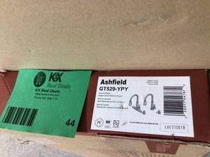 Ashfield 1-Handle Pull-Down Kitchen Faucet with Soap Dispenser in Tuscan Bronze Customer Returns See Pictures