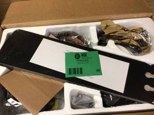 Hampton Bay Campbell 52 in. Indoor LED Mediterranean Bronze Ceiling Fan with Light Kit, Downrod, Reversible Blades and Remote Customer Returns See Pictures