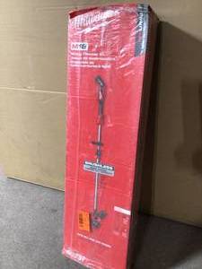 Milwaukee M18 18-Volt Lithium-Ion Brushless Cordless String Trimmer Kit with 6.0 Ah Battery and Charger Customer Returns See Pictures